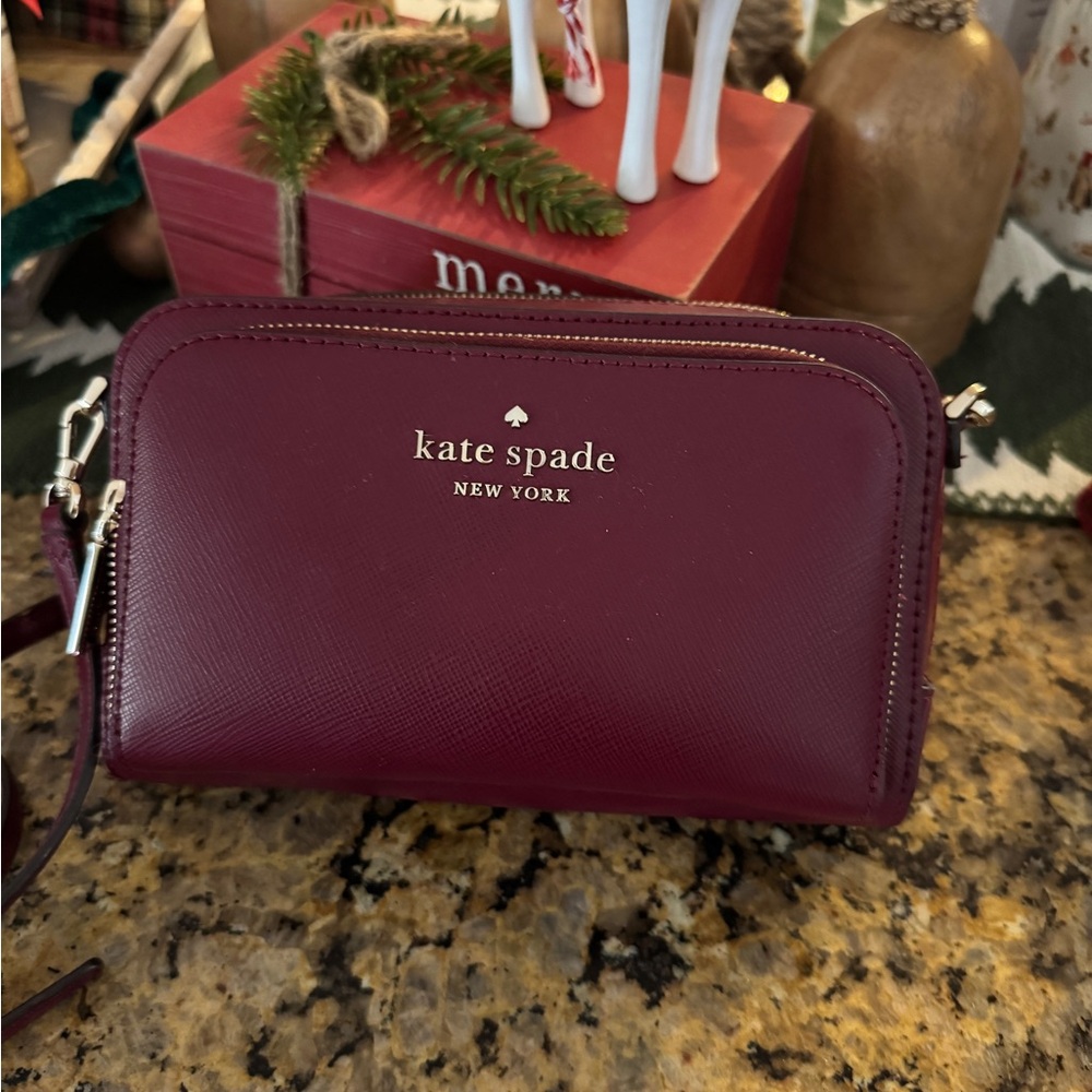 kate spade Deep Red Crossbody Bag